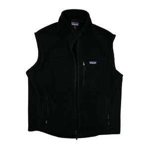 Patagonia Synchilla Vest Mens Size XL. Black  Sweater Fleece Full Zip Hiking